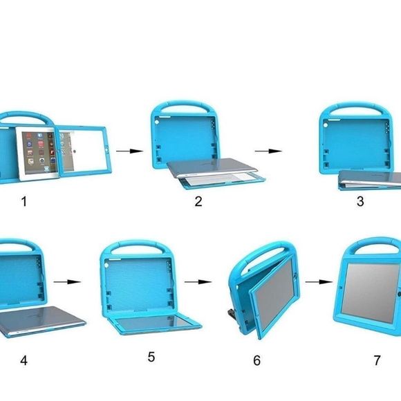 BMOUO Kids Case for New iPad 9.7 2017 - Picture 5 of 8